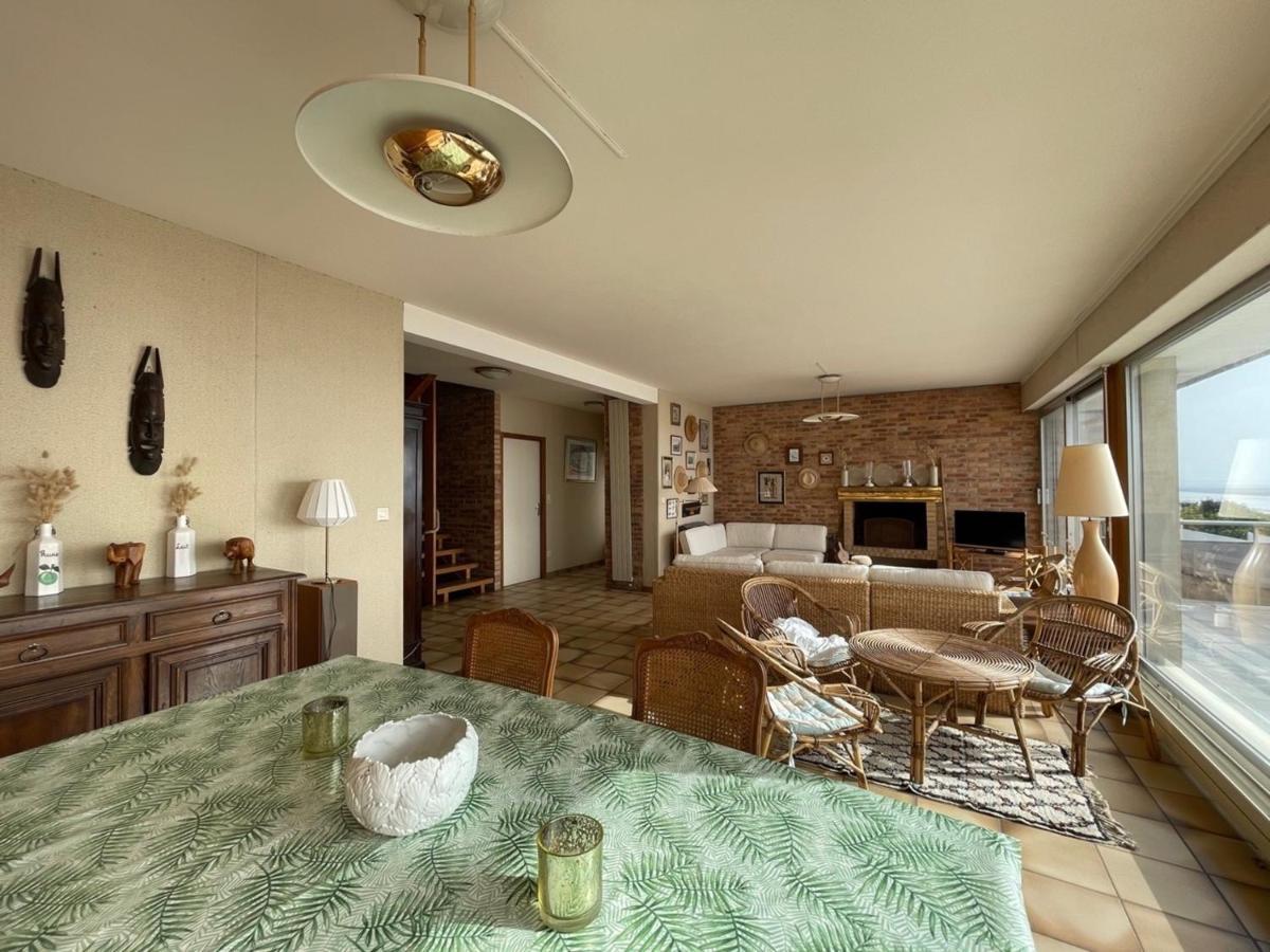 Villa Bord De Mer Avec Jardin Et Wifi Gratuit - Fr-1-361-76 Saint-Pair-sur-Mer Luaran gambar